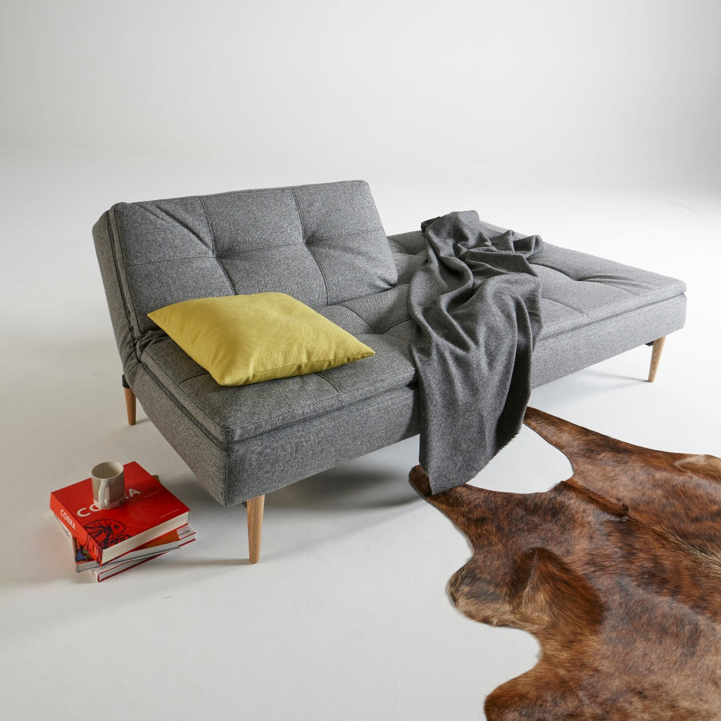 Divano letto una piazza e mezza design scandinavo 210 cm Dublexo