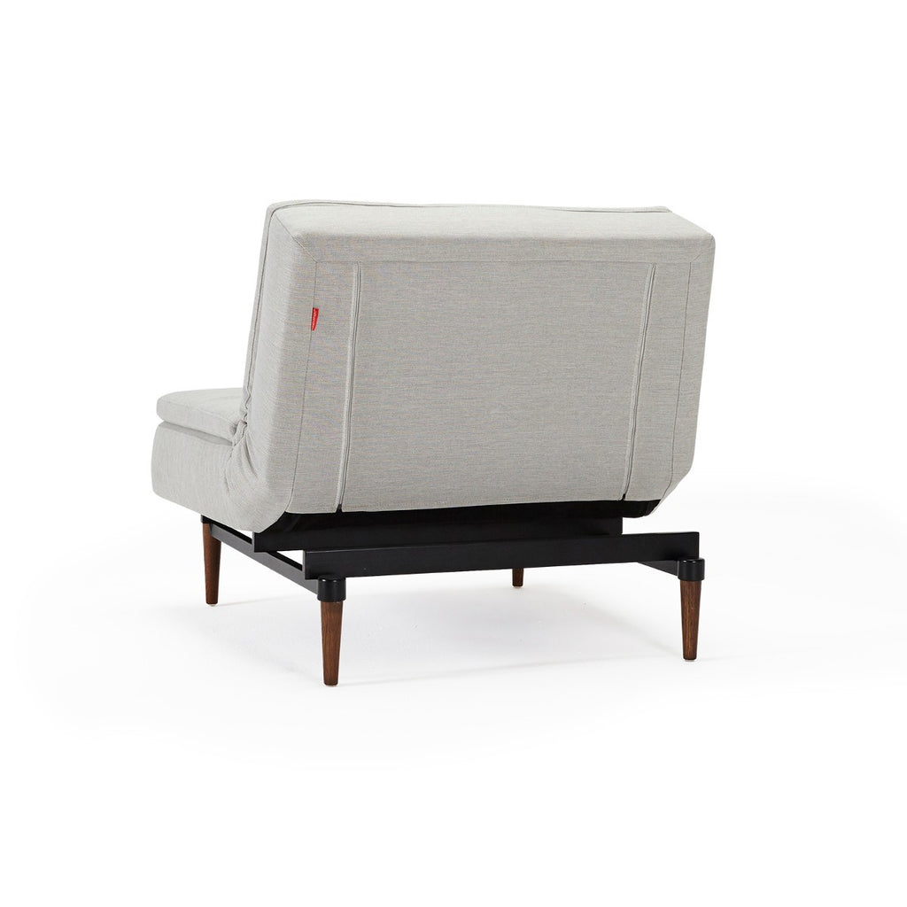 Poltrona camera da letto in tessuto Dublexo