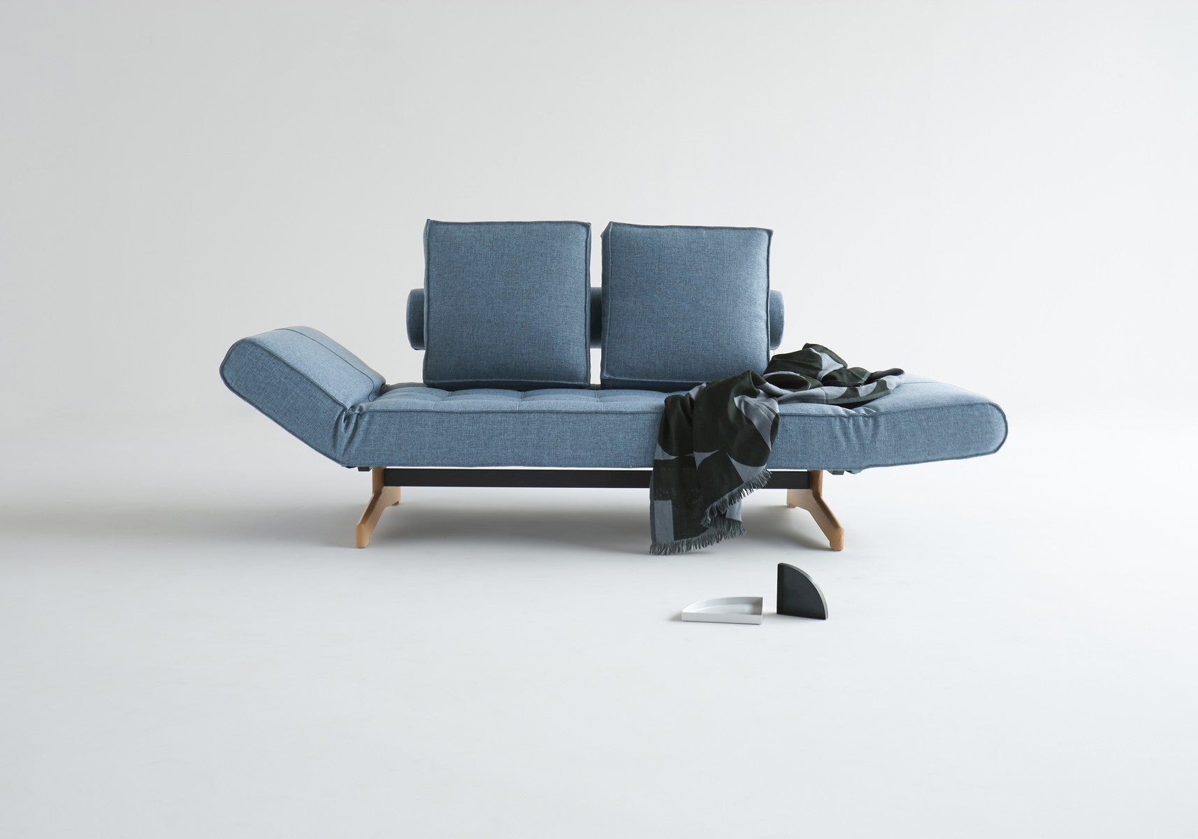 Divano letto singolo Ghia con materasso a molle