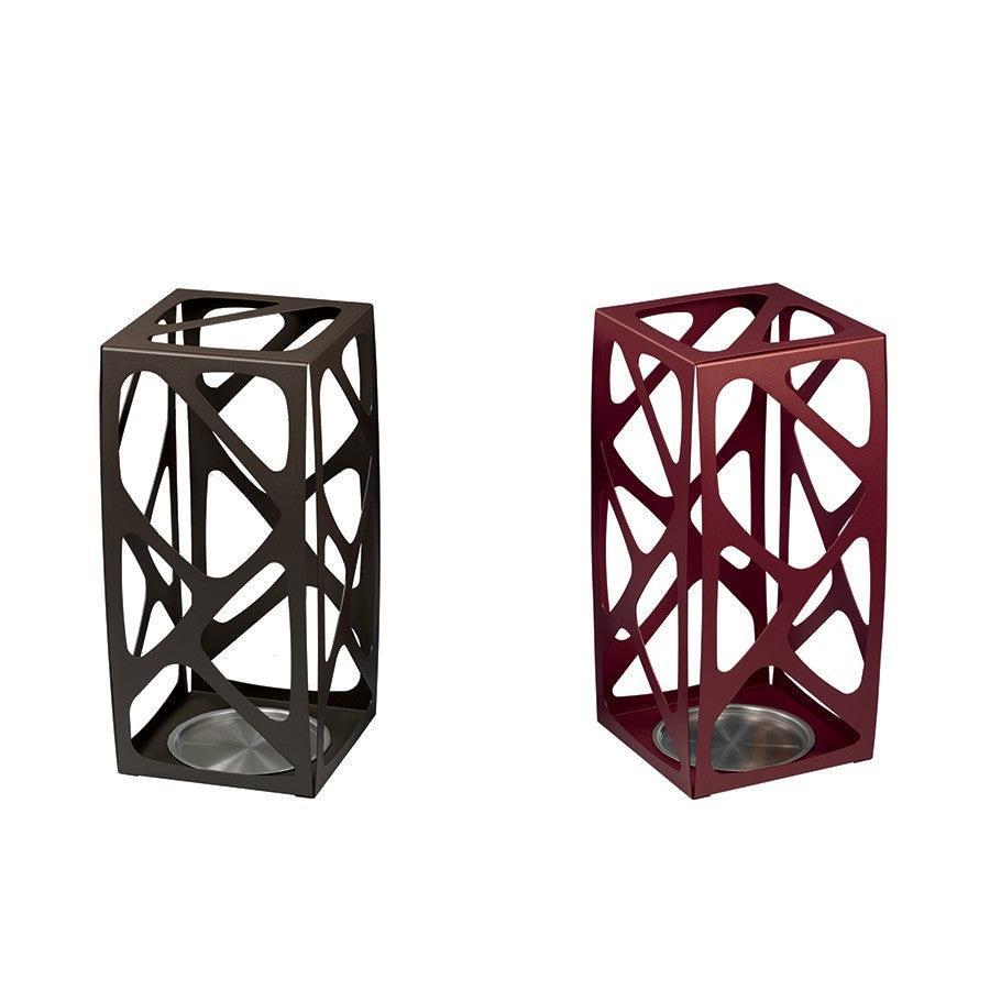 Portaombrelli design moderno con vaschetta Cesta