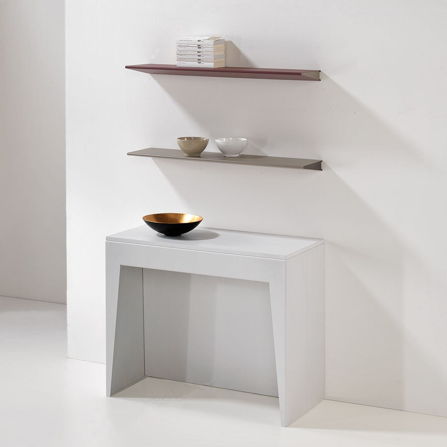 Consolle allungabile Glen in acciaio e laminato