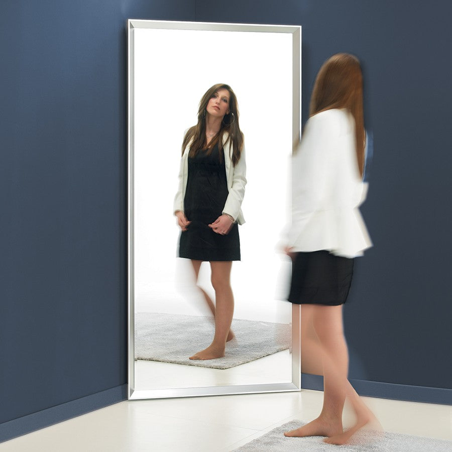 Specchio angolare ad anta in alluminio Angle Vanity