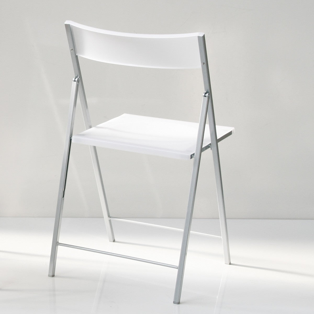 Set sedie pieghevoli in metallo e plastica Sooner