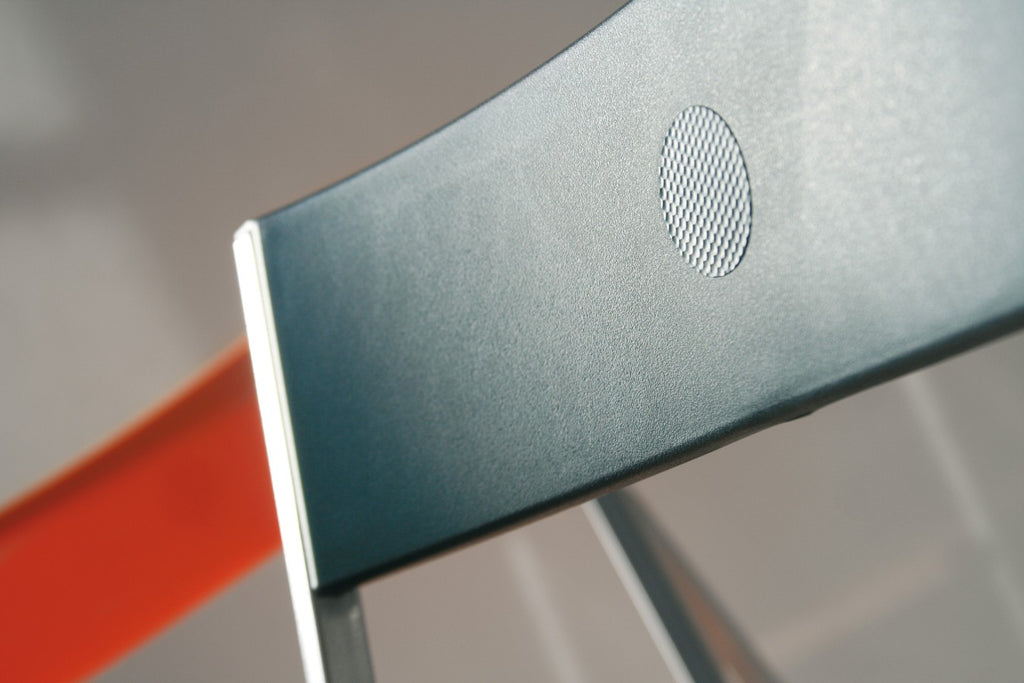 Set sedie pieghevoli in metallo e plastica Sooner