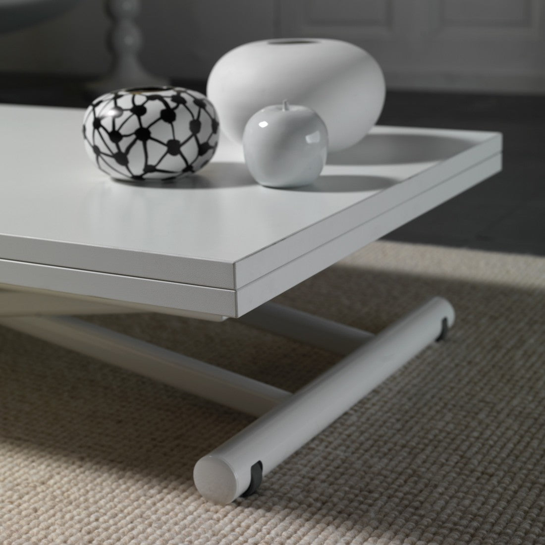 Tavolino da salotto Mind trasformabile in tavolo