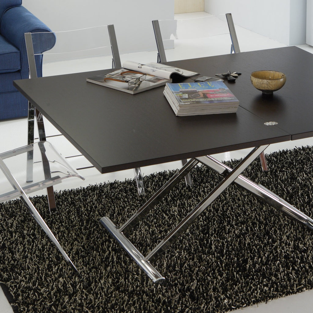 Tavolino da salotto Mind trasformabile in tavolo