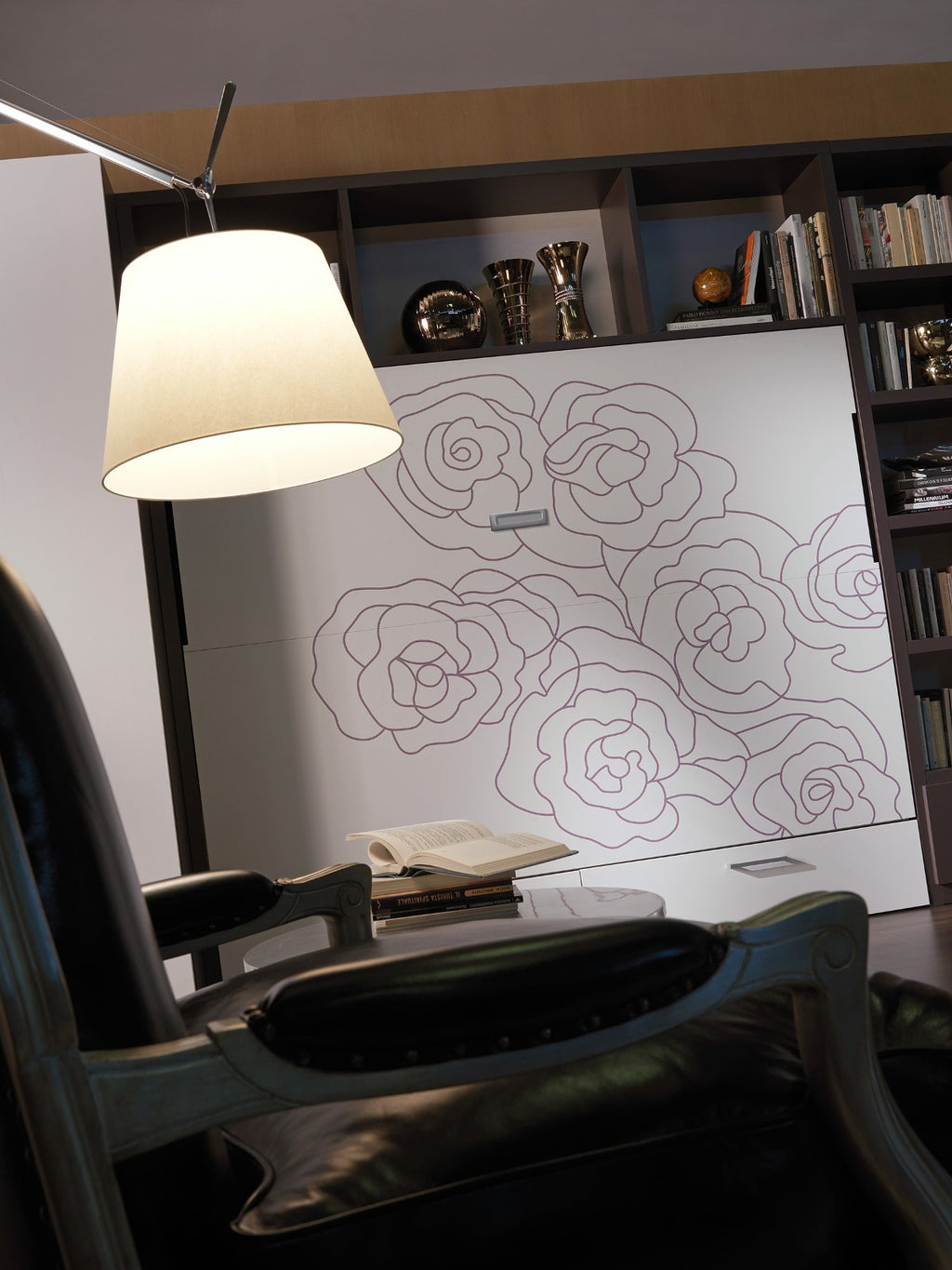 Letto matrimoniale o francese a scomparsa Traverso