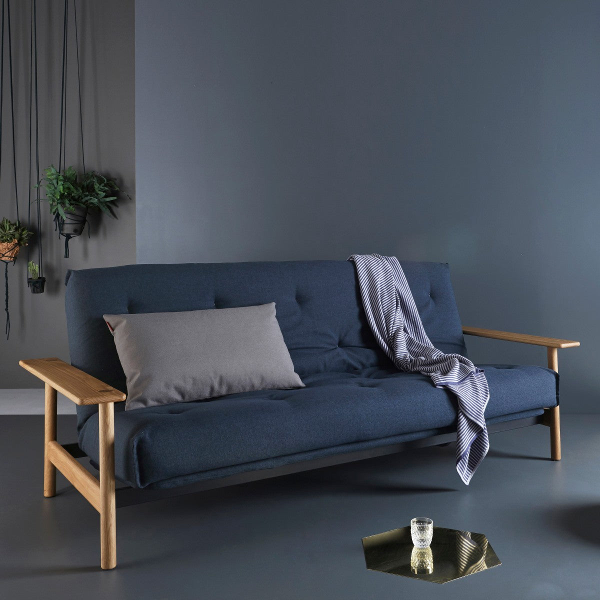 Divano letto due posti Balder materasso a molle