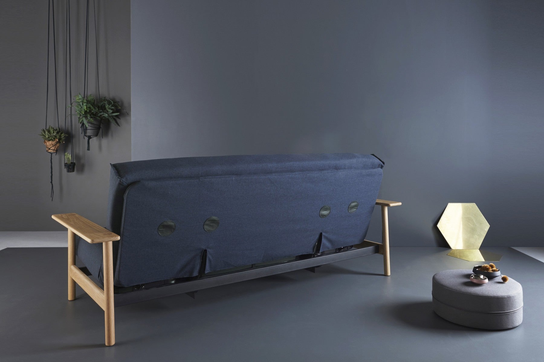 Divano letto due posti Balder materasso a molle