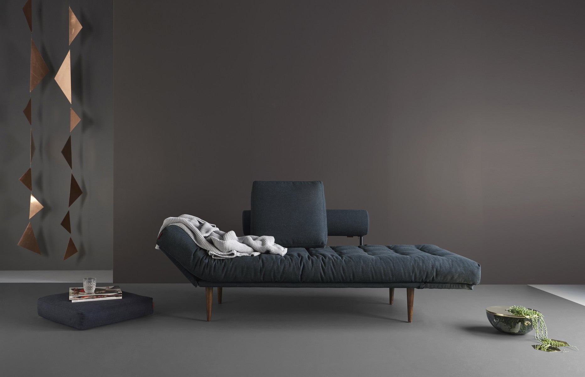 Divano letto singolo Rollo lettino salvaspazio 80x200 cm