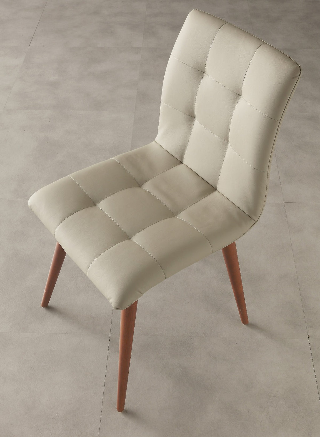 Sedie da cucina in legno ed ecopelle Konnor