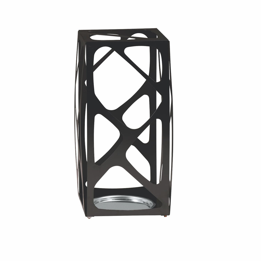 Portaombrelli design moderno con vaschetta Cesta