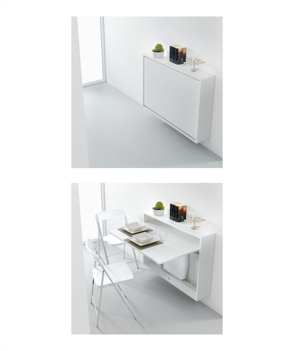 Tavolo scrivania a scomparsa da parete Jacob