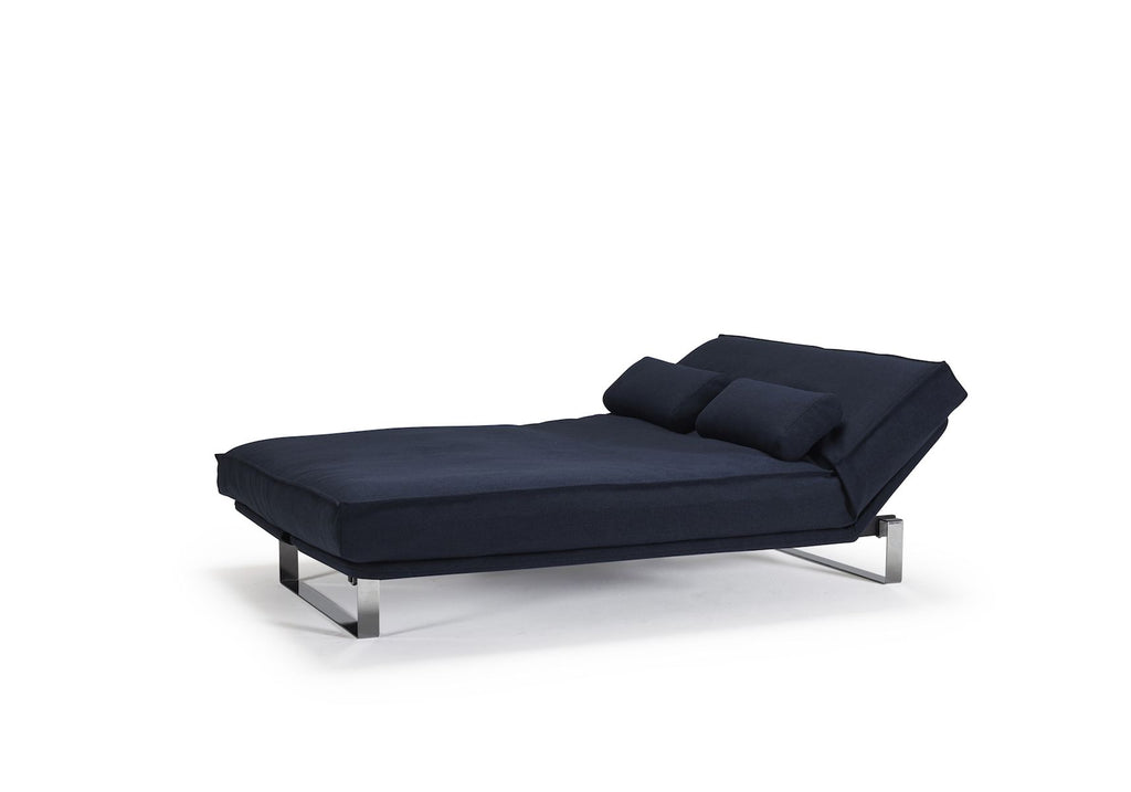 Divano letto Minimum matrimoniale reclinabile - 528 Mixed Dance Blue