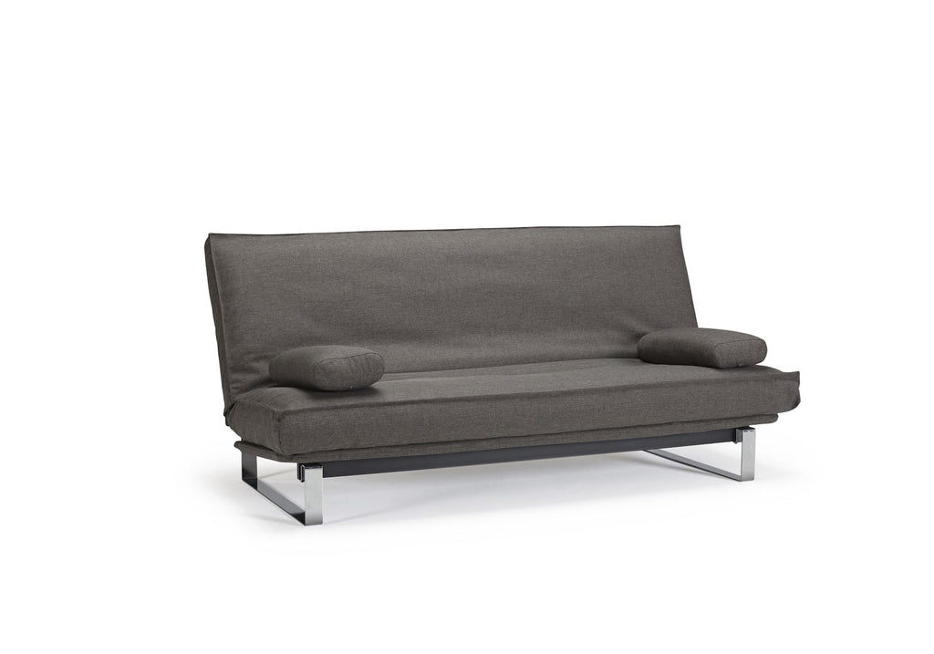 Divano letto Minimum matrimoniale reclinabile - 216 Flashtex Dark Grey