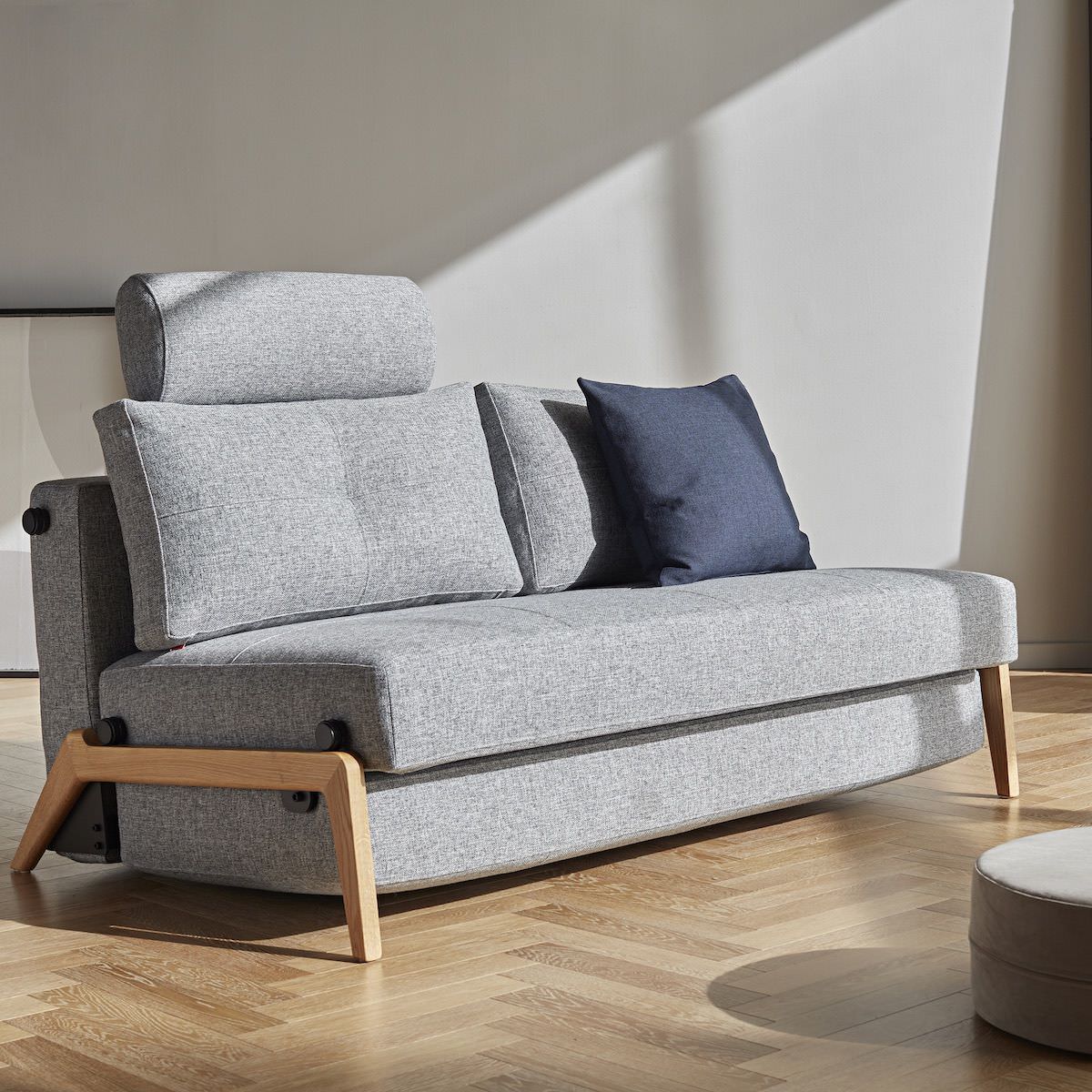 Divano letto matrimoniale trasformabile 140 cm Cubed