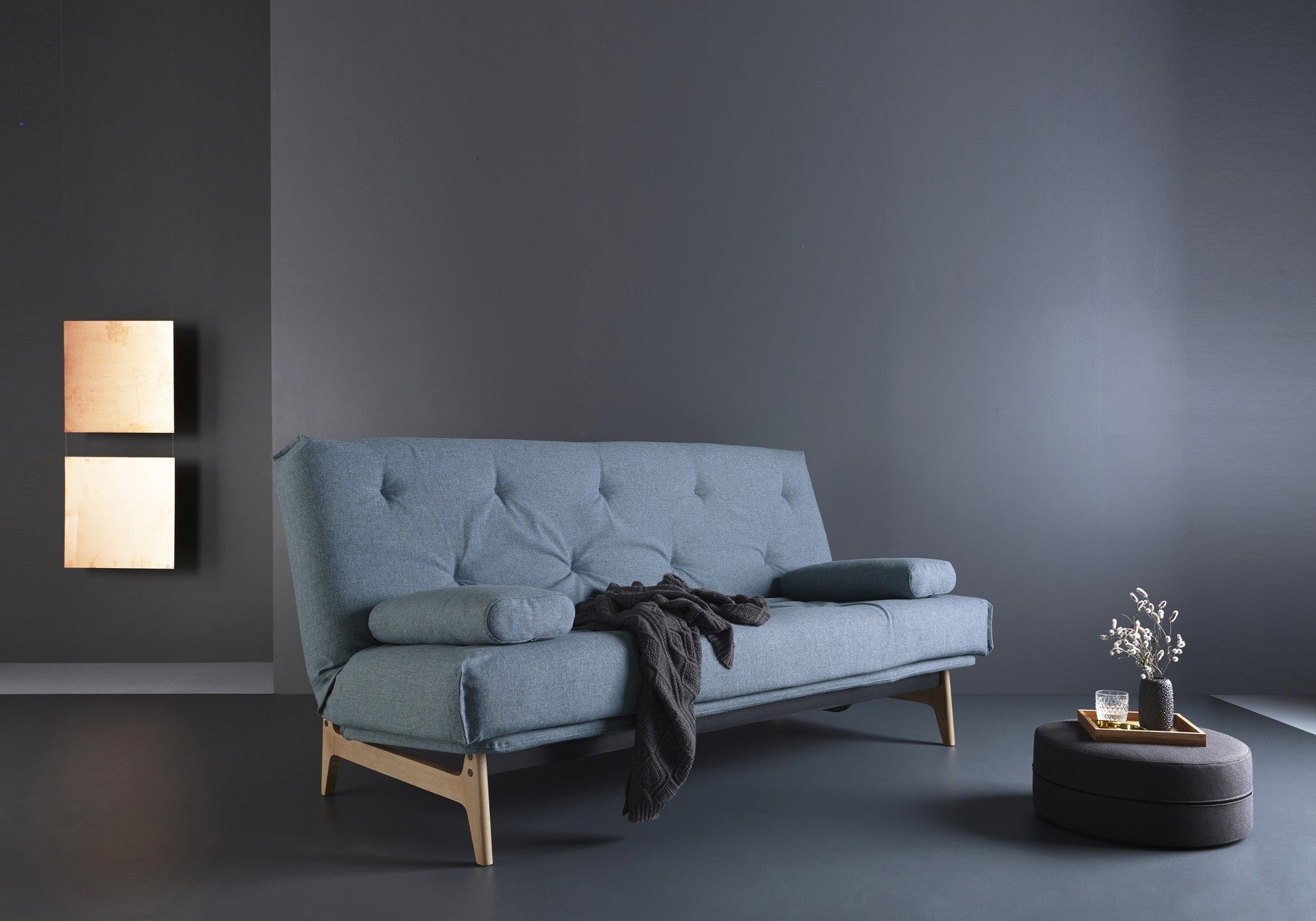 Divano letto per uso quotidiano Aslak 120