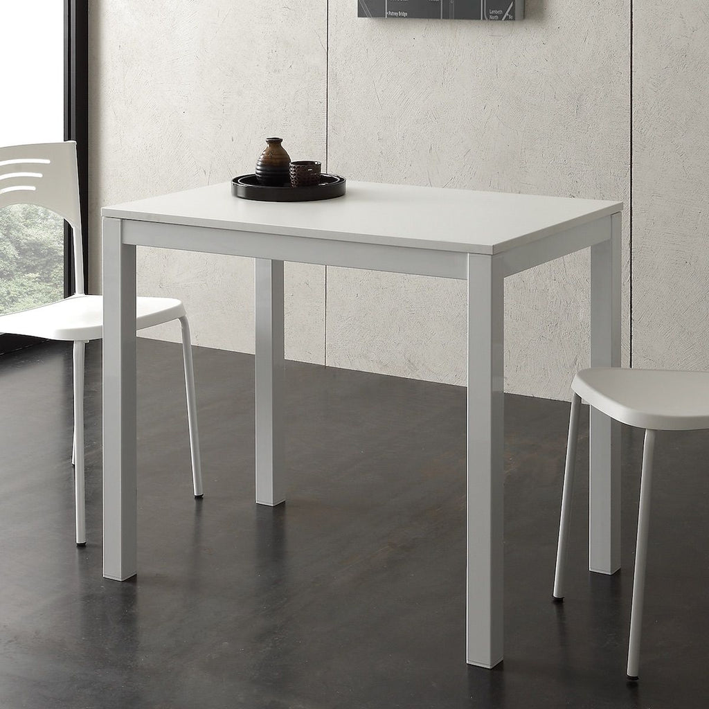 Tavolo allungabile in metallo e nobilitato 90 x 60 cm Ingmar