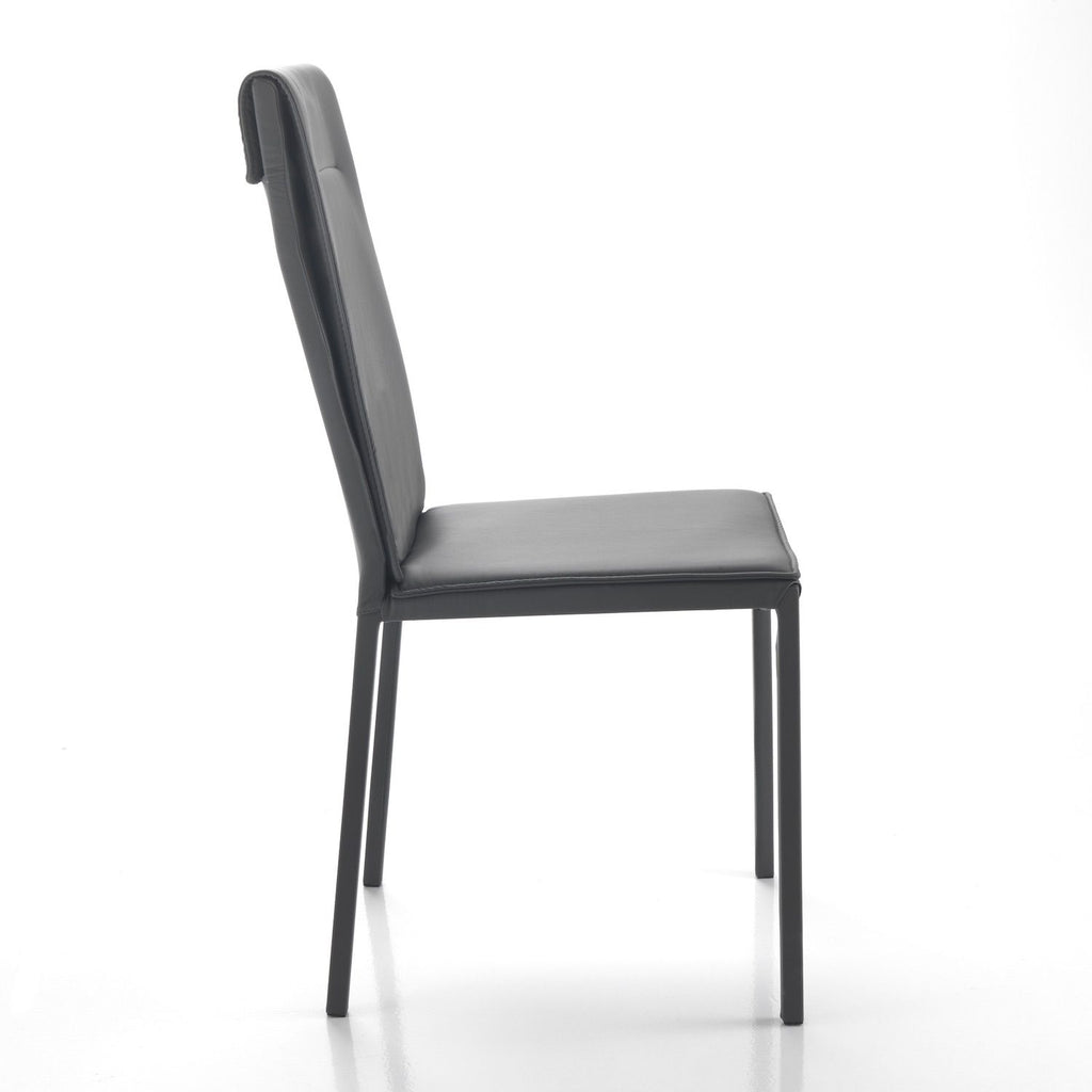 Coppia sedie moderne per sala pranzo Aksel Grey