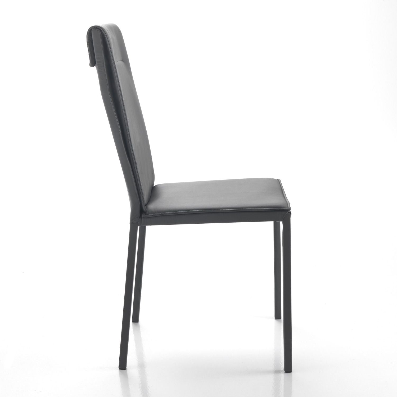 Coppia sedie moderne per sala pranzo Aksel Grey