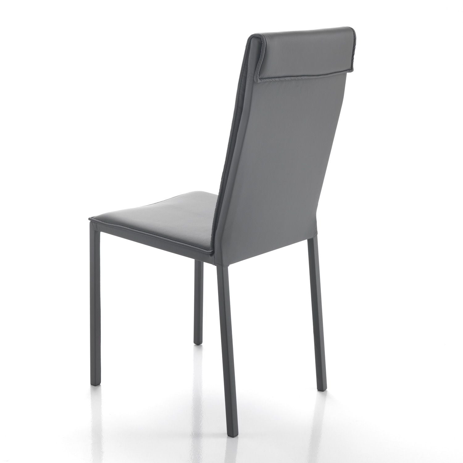 Coppia sedie moderne per sala pranzo Aksel Grey