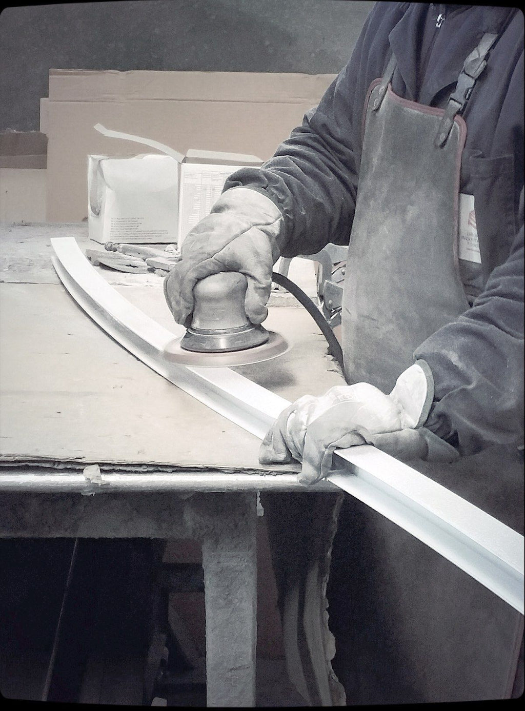 Lampada da terra a LED Curve