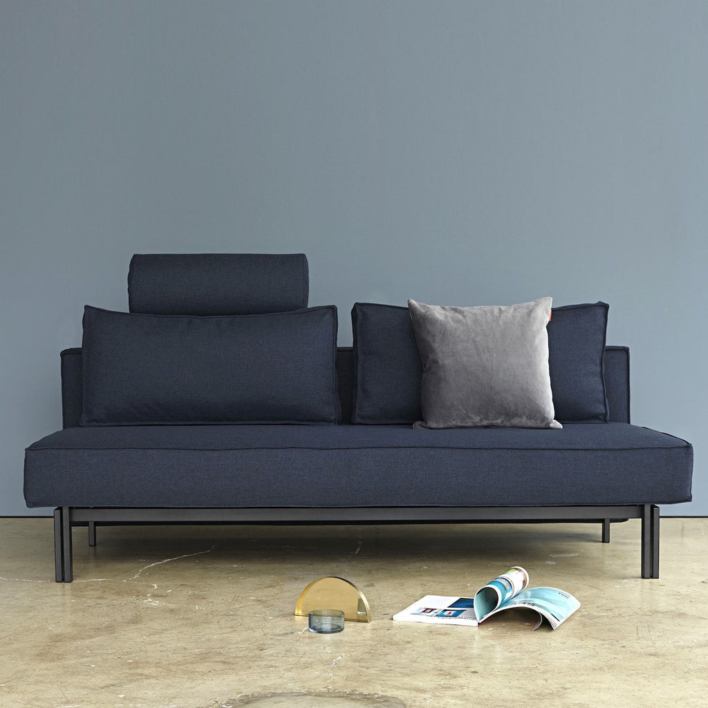 Divano letto uso quotidiano Sly materasso a molle