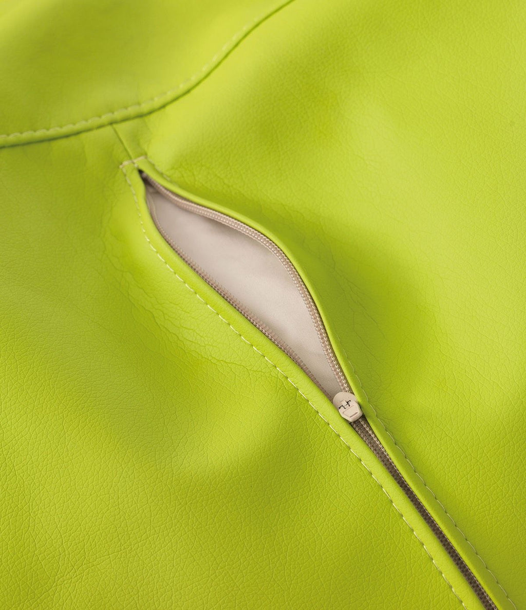 Pouf sacco Arvid in ecopelle sfoderabile