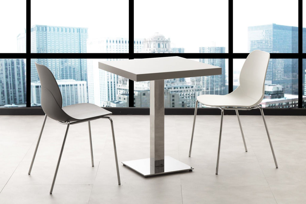 Sedie impilabili Kiki Metal per sala pranzo