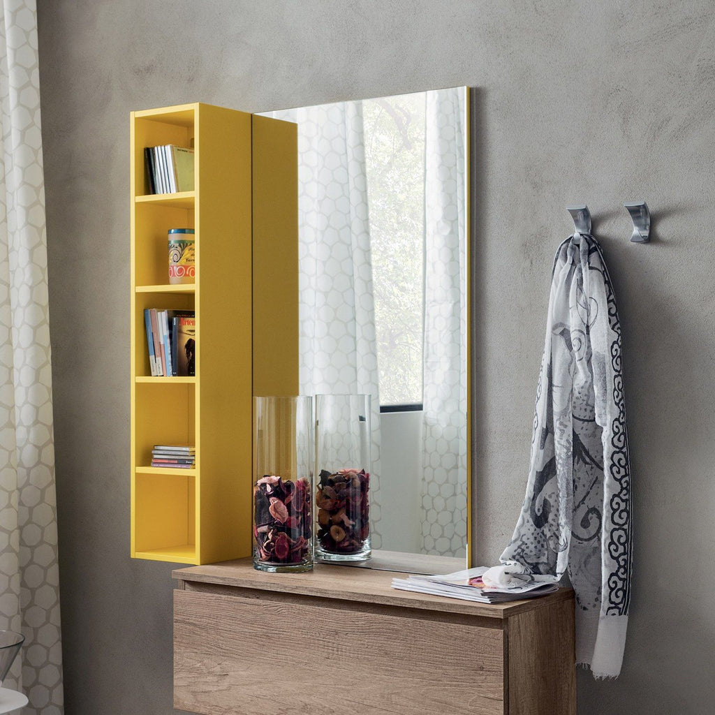 Libreria a parete verticale design moderno Eloise