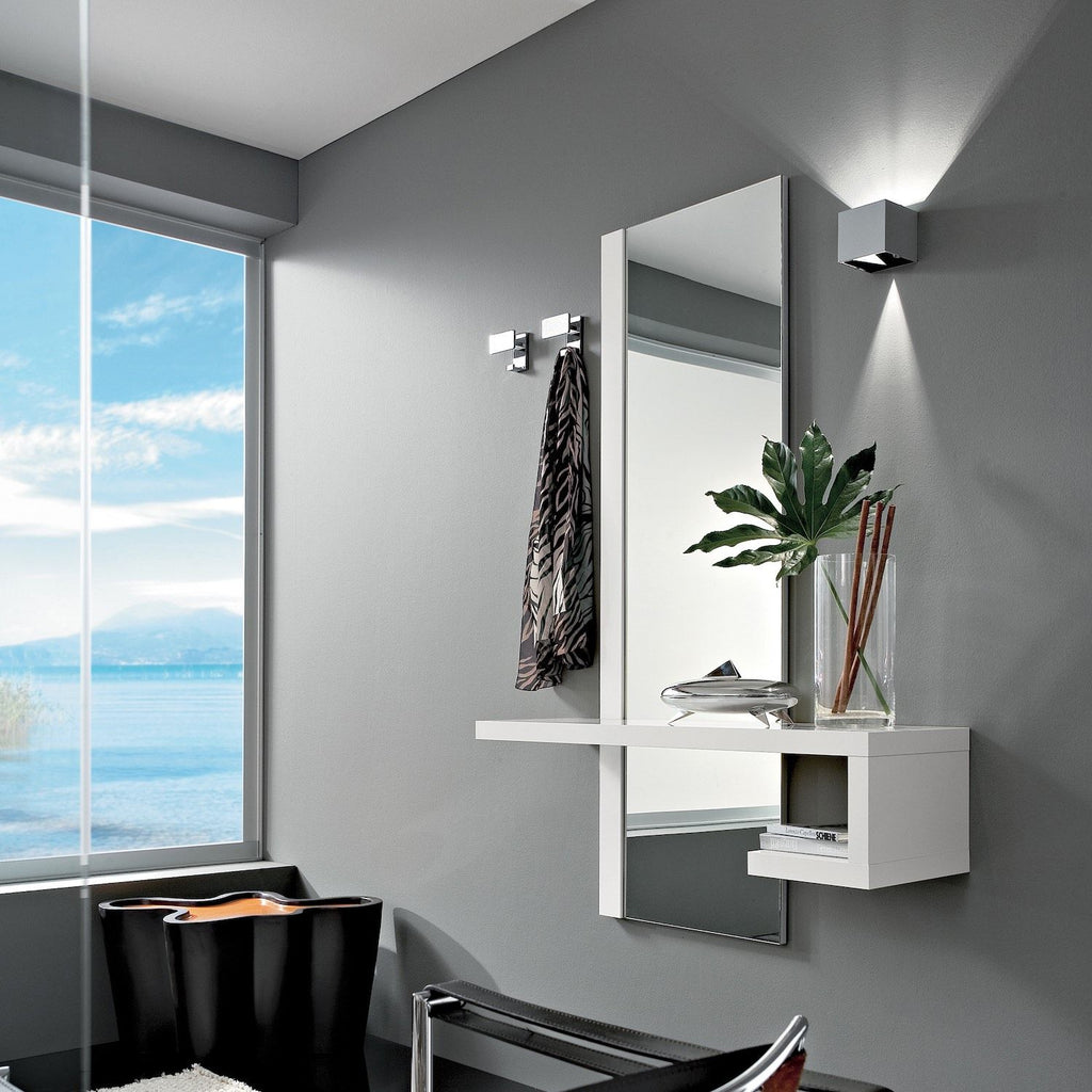 Mobili per ingresso specchiera mensola appendiabiti moderni Klaus