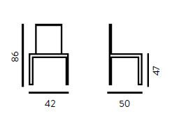 Sedie moderne per sala da pranzo Jodene