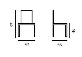 Sedie da soggiorno stile barocco Karlene