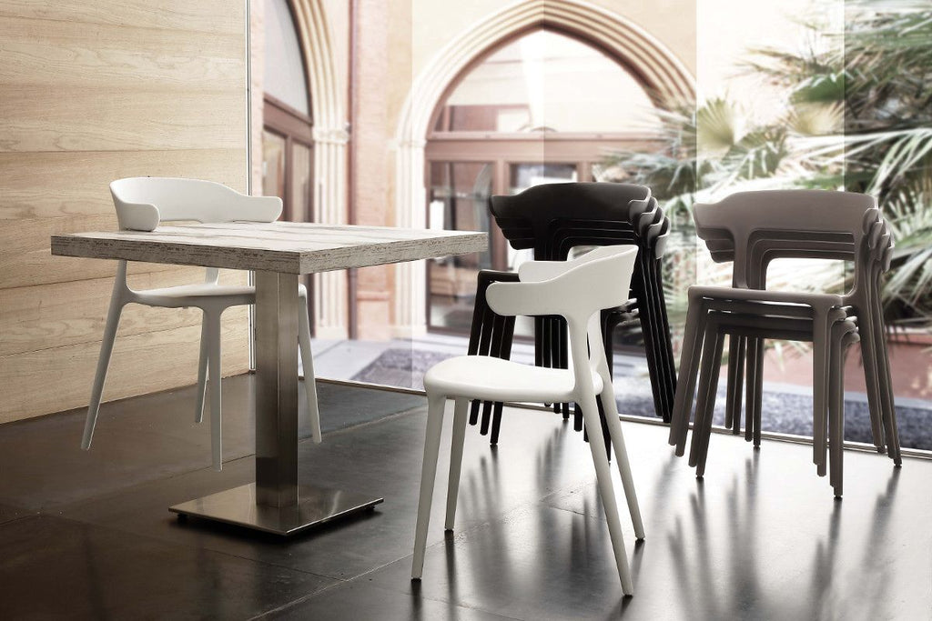 Sedie in polipropilene Canuta per sala da pranzo