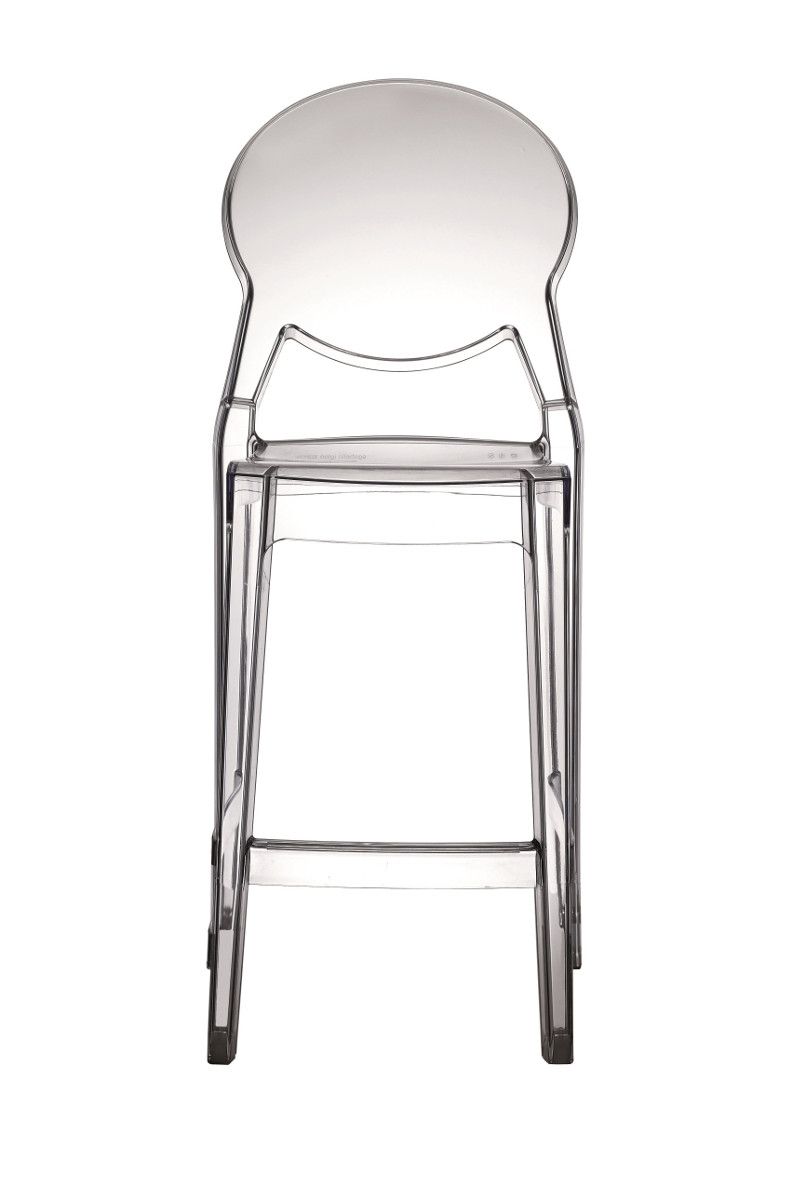 Coppia sgabelli trasparenti da cucina Yannou