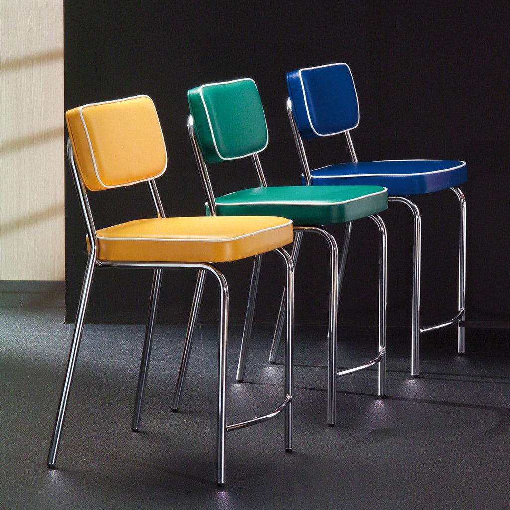 Sgabello imbottito Derrien design moderno