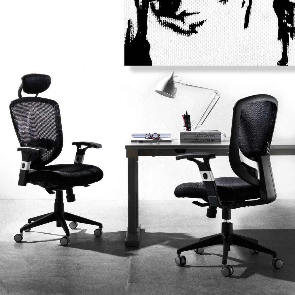 Sedia ufficio con schienale comodo Aligia