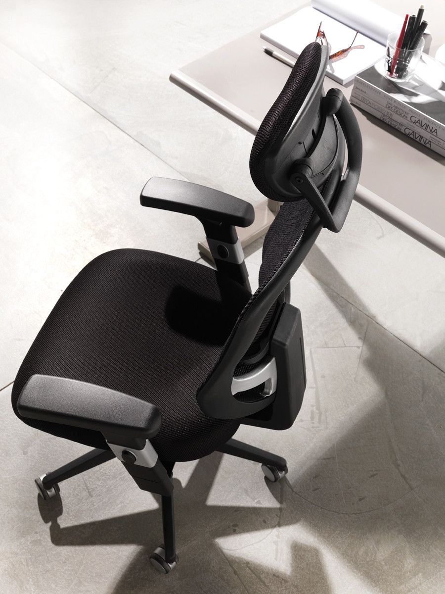 Sedia ufficio con schienale comodo Aligia