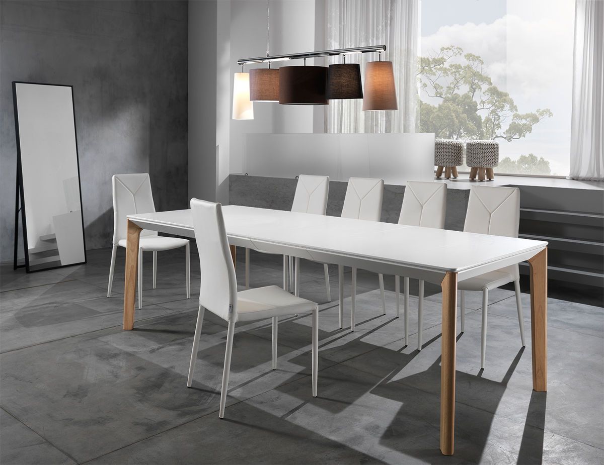 Tavolo pranzo allungabile Talles da 160 a 240 cm