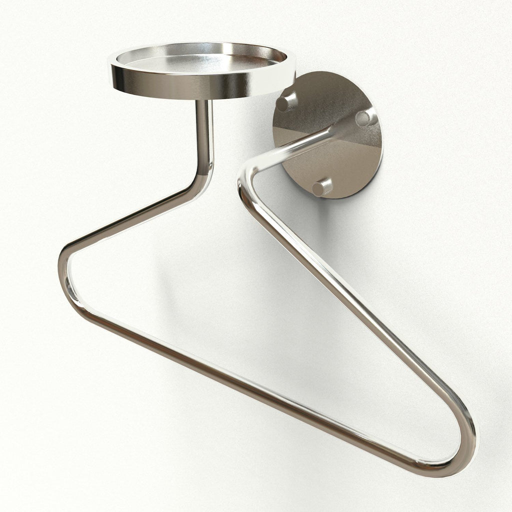 Servomuto design da parete in acciaio inox Murray Bowl