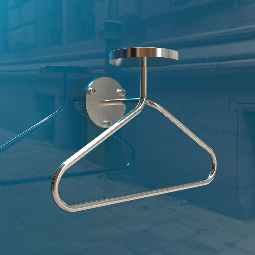 Servomuto design da parete in acciaio inox Murray Bowl