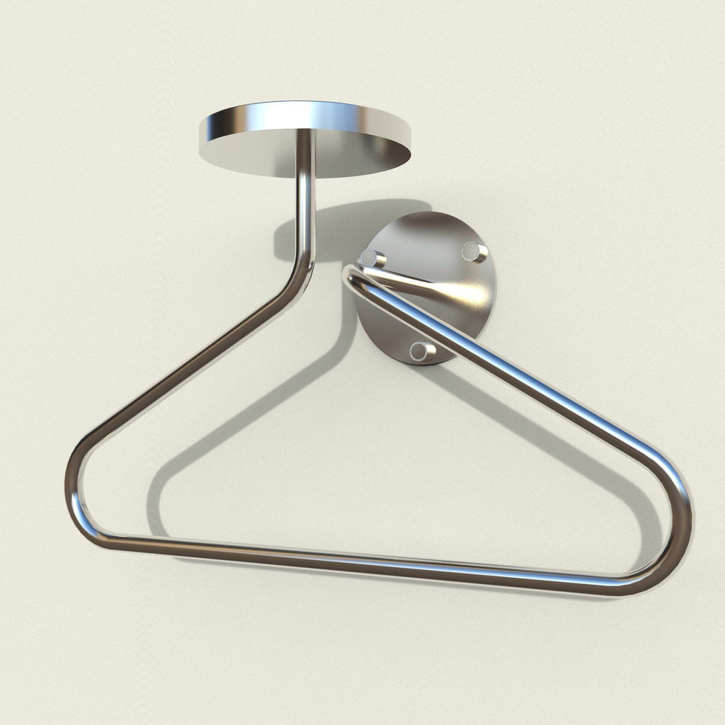 Servomuto design da parete in acciaio inox Murray Bowl