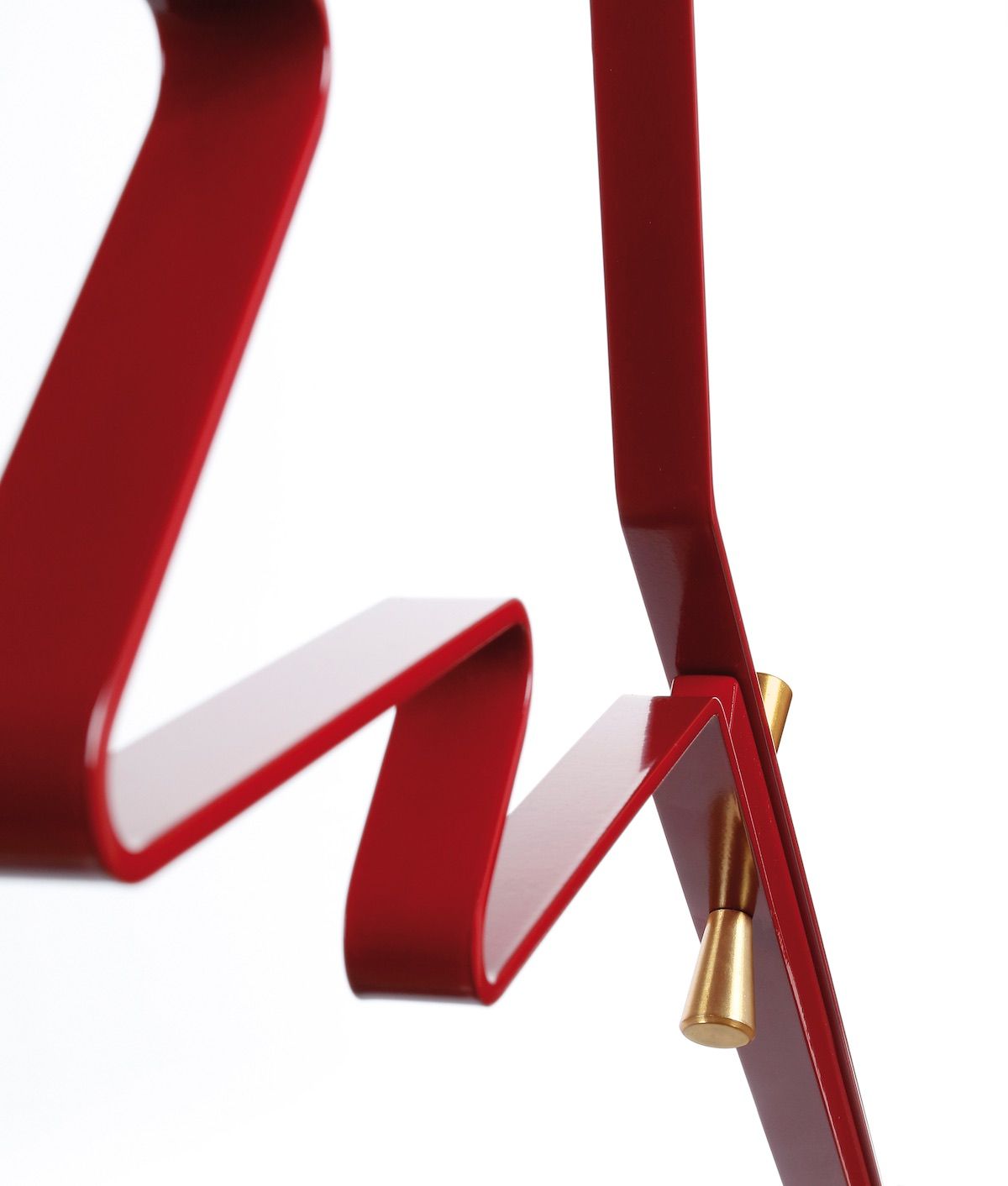 Appendiabiti da terra design a forma di albero in acciaio Comet