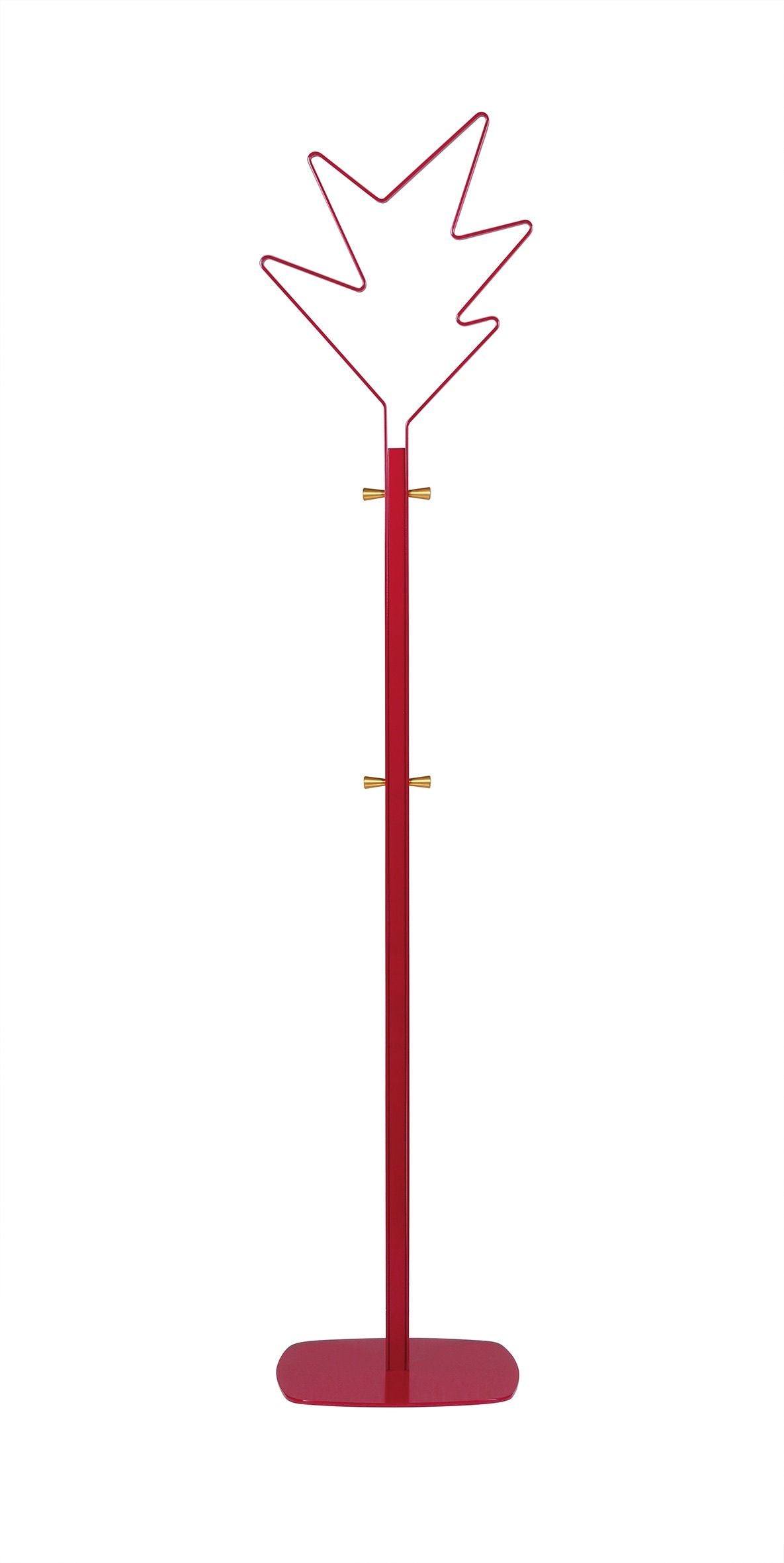 Appendiabiti da terra design a forma di albero in acciaio Comet