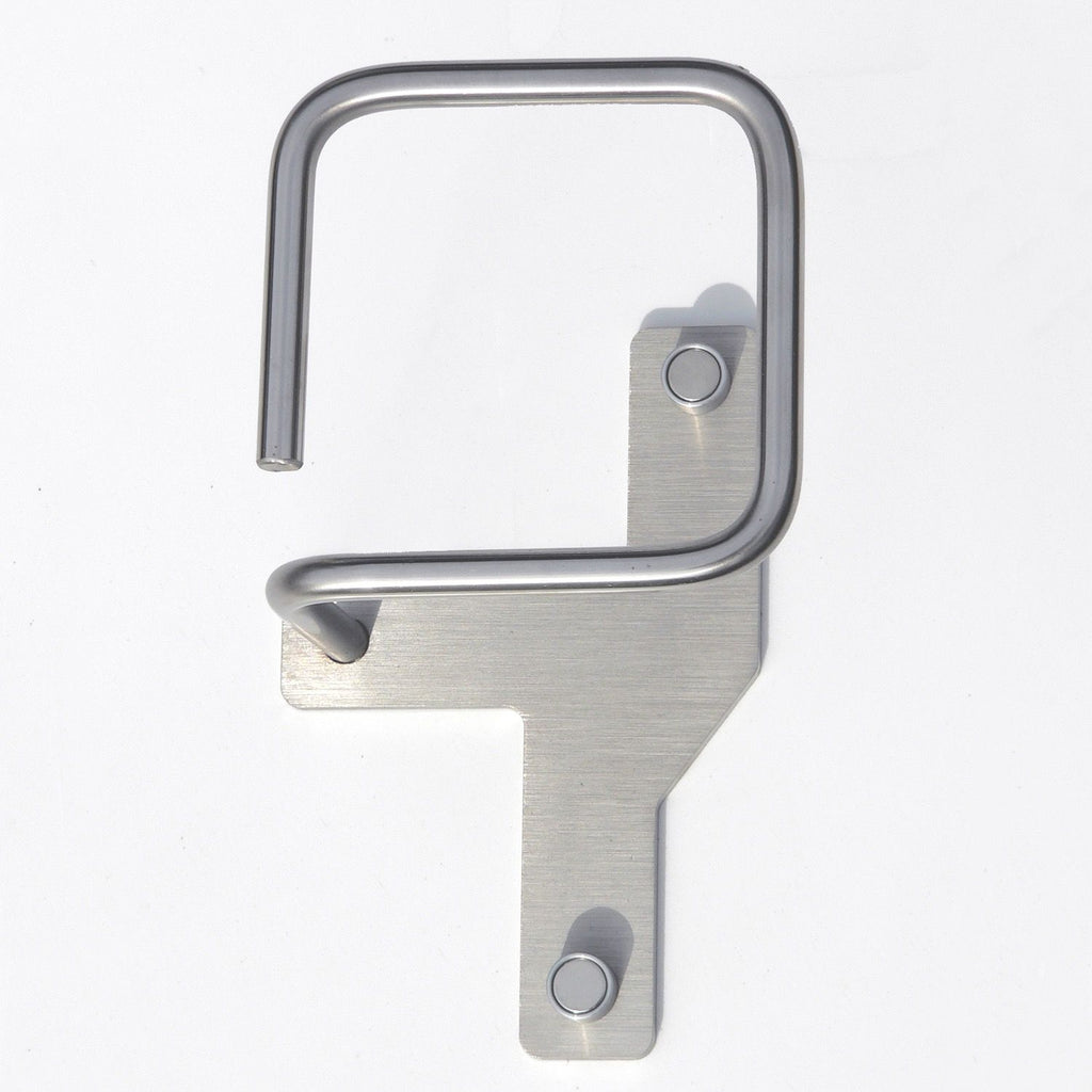 Attaccapanni a muro design moderno in acciaio Quintin 1