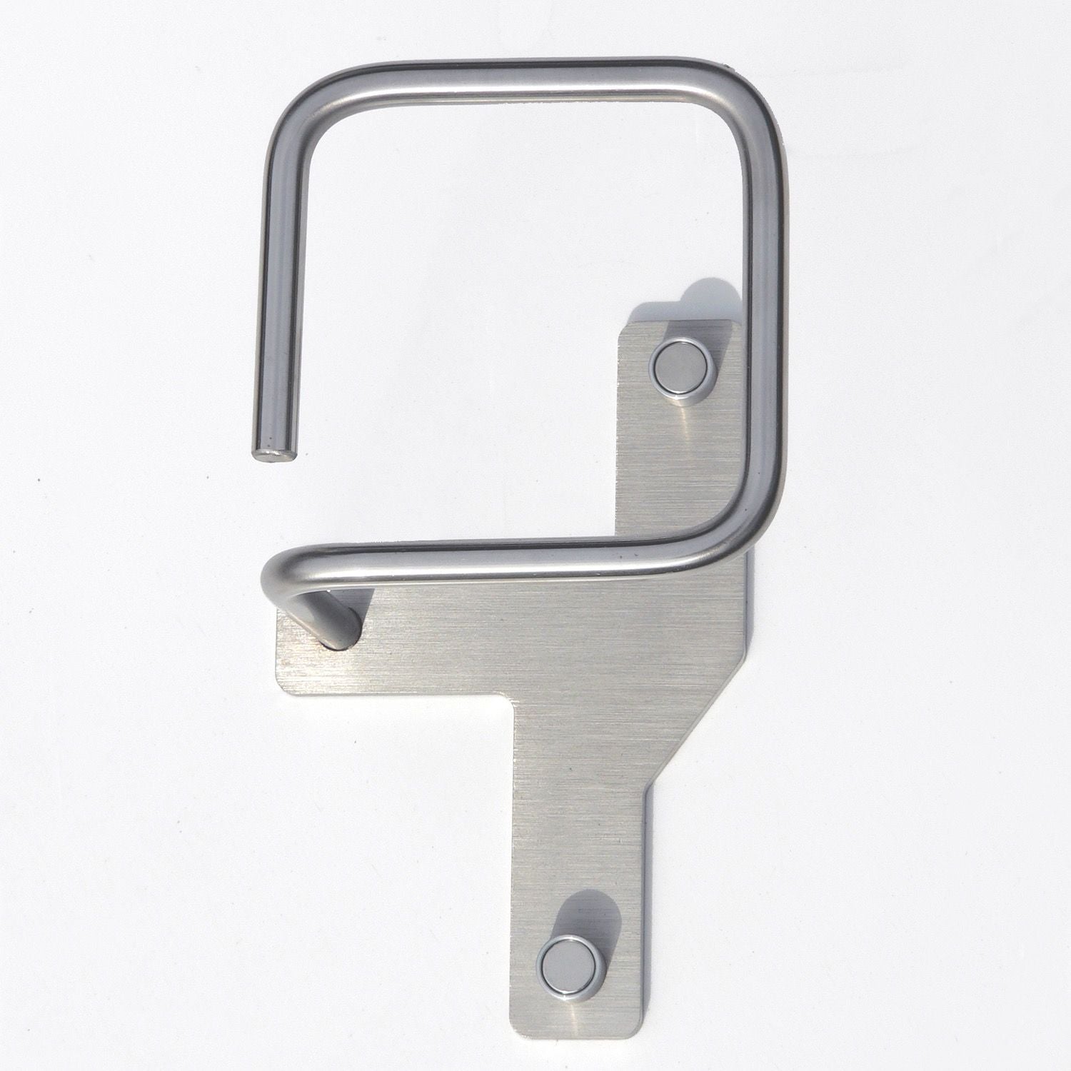 Attaccapanni a muro design moderno in acciaio Quintin 1