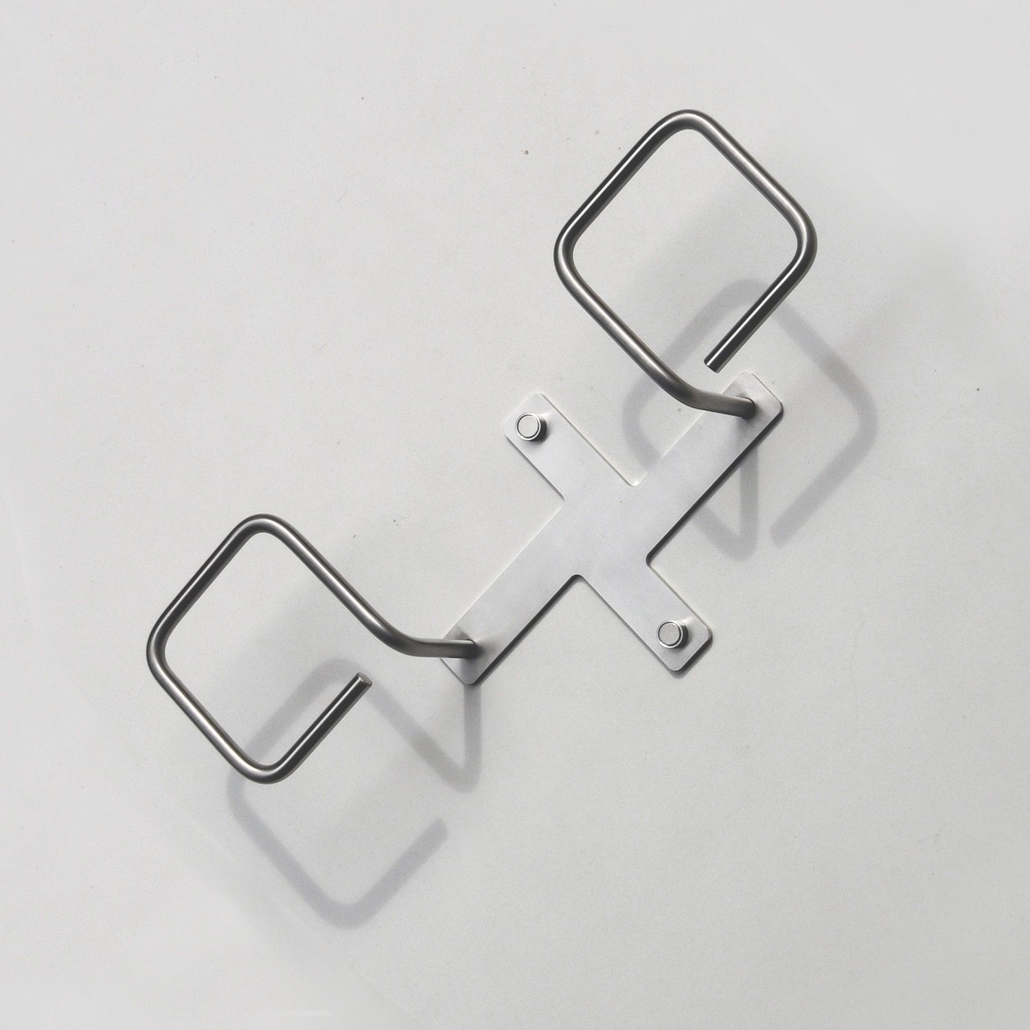 Appendiabiti design da parete in acciaio Quintin 2