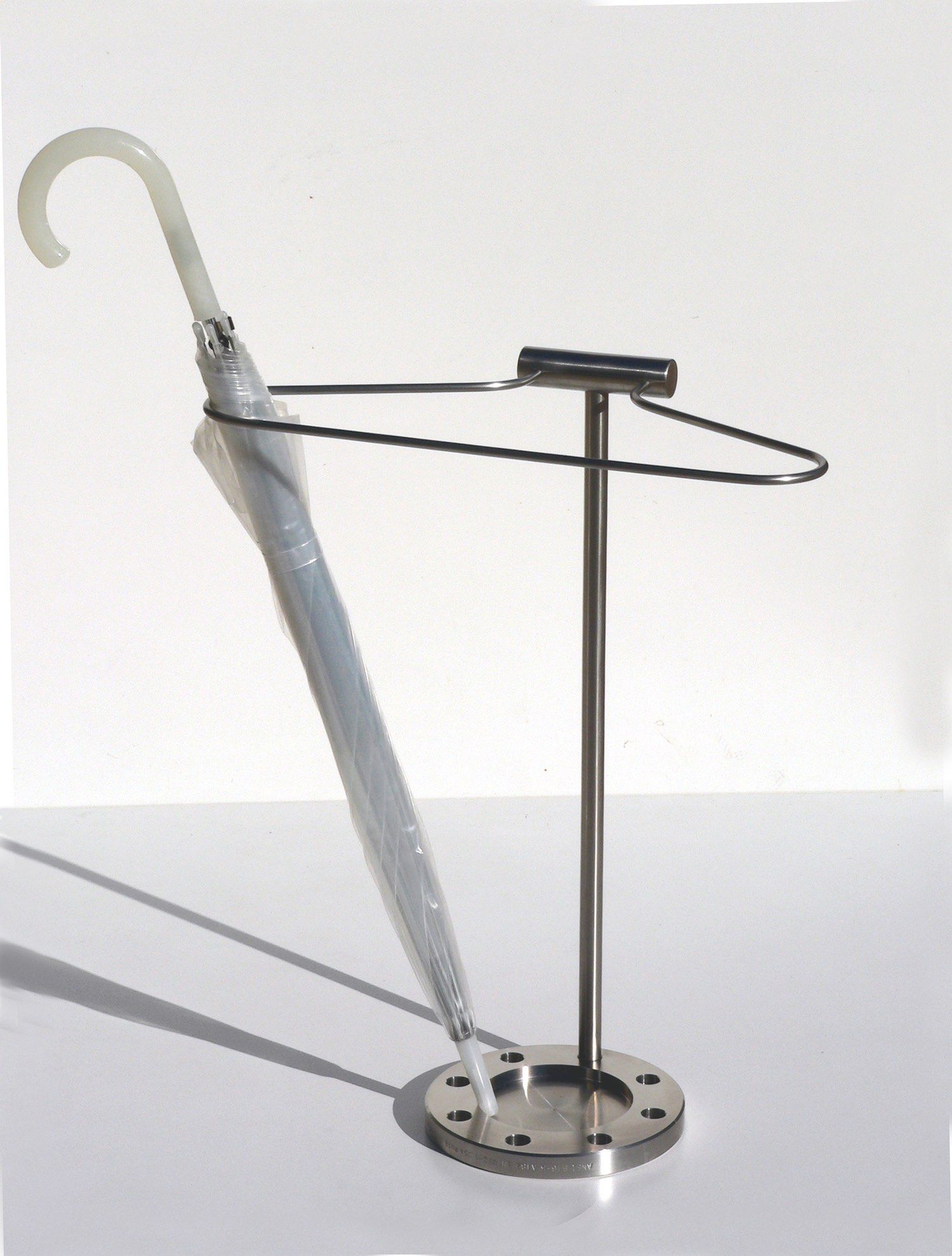 Portaombrello design moderno in acciaio Forms 3