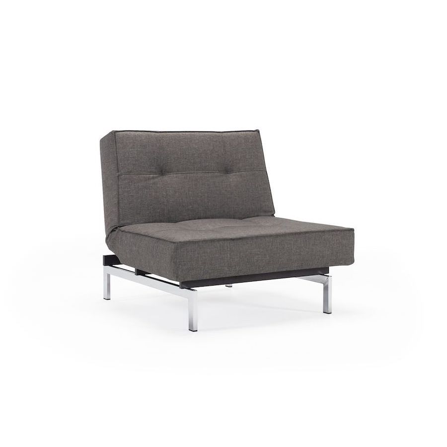 Poltrona design scandinavo con materasso a molle SplitBack