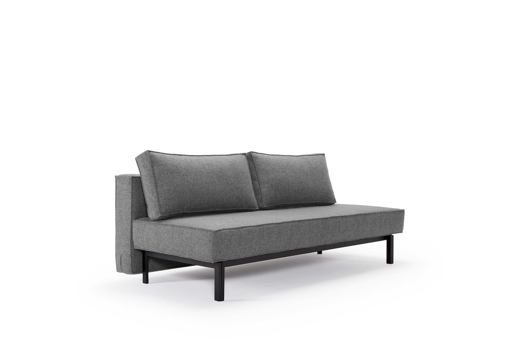 Divano letto uso quotidiano Sly materasso a molle